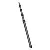 Handheld Microphone Boom Arm 6 Section Extendable Mic Arm Carbon Fiber Boom Pole for Microphones 1 4 Inch Screw &