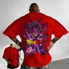 Dragon Ball Trendy Hot Items Anime Tshirt Summer New Vegeta Printed Mens and Womens Trendy Versatile Loose Casual Top