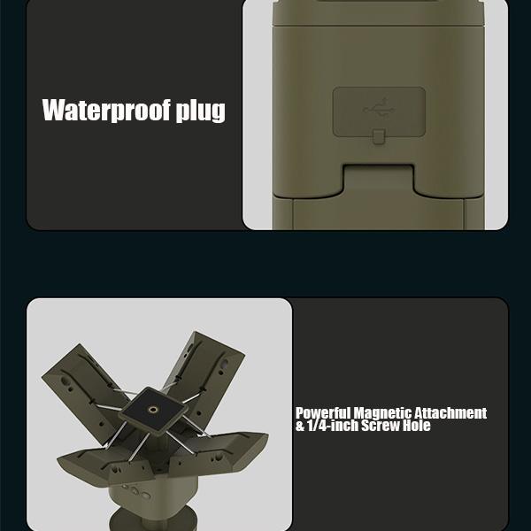 LED Outdoor Camping Light High-Capacity Waterproof Camping Light Travel Tent Light