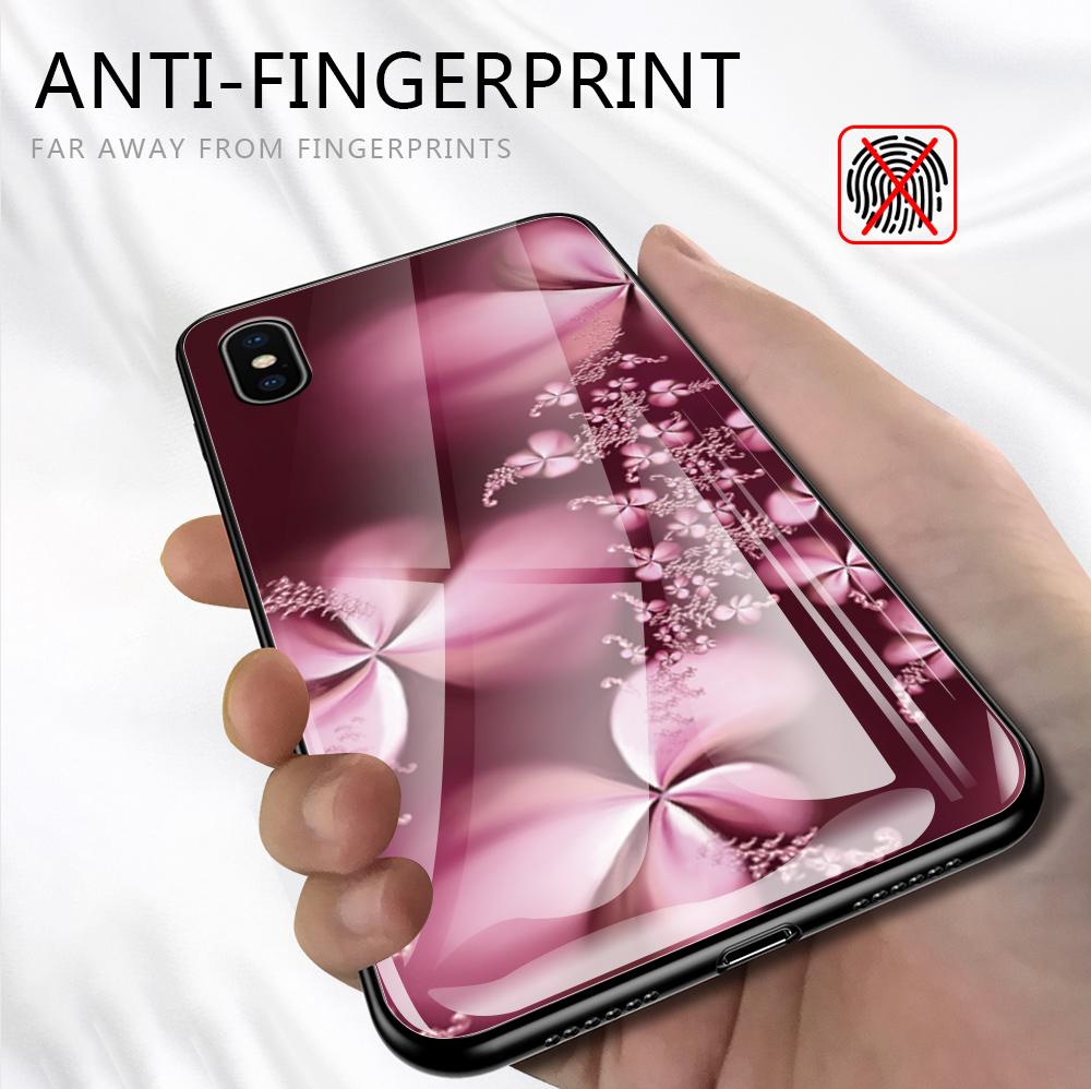 Tempered Glass Phone Case For iPhone 11 12 13 14 15 16 17 Redmi 10 12 14C Note10 Note14 Xiaomi 11Lite PocoC75 Soft Edge Shockproof Smooth Shell