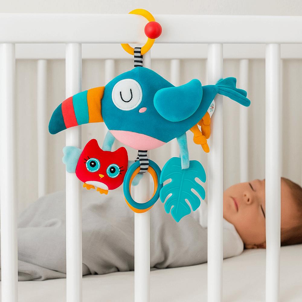 Frühe Bildung Säugling Weiches Plüschtier Plüsch Kinder Stofftier Spielzeug Säugling Kleinkind Spielzeug