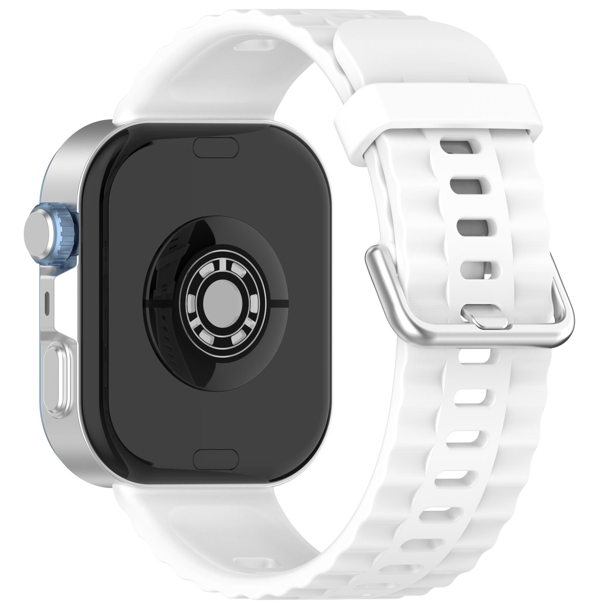 

Watch Band for Huawei Watch Fit 4/Fit 4 Pro/Fit 3 Silicone Sports Replacement Strap White