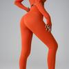 High-Waisted Seamless Yoga Leggings With Pockets Womens Slim Fit Workout Pants Breathable Compression Tights