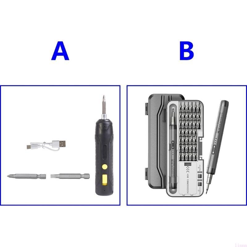 In 1 Electric Screwdriver Set 3.7V Screwdriver Rechargeable for Household