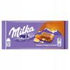 Milka Milk Chocolate Crunchy Peanut and Caramel 90 G