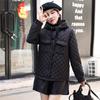Down and cotton jacket women's short 2025 new Korean version loose winter light fashion bread jacket