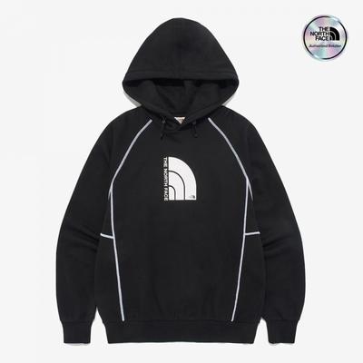 The North Face Hood Pullover With Dome Logo Black Nm5pq50k