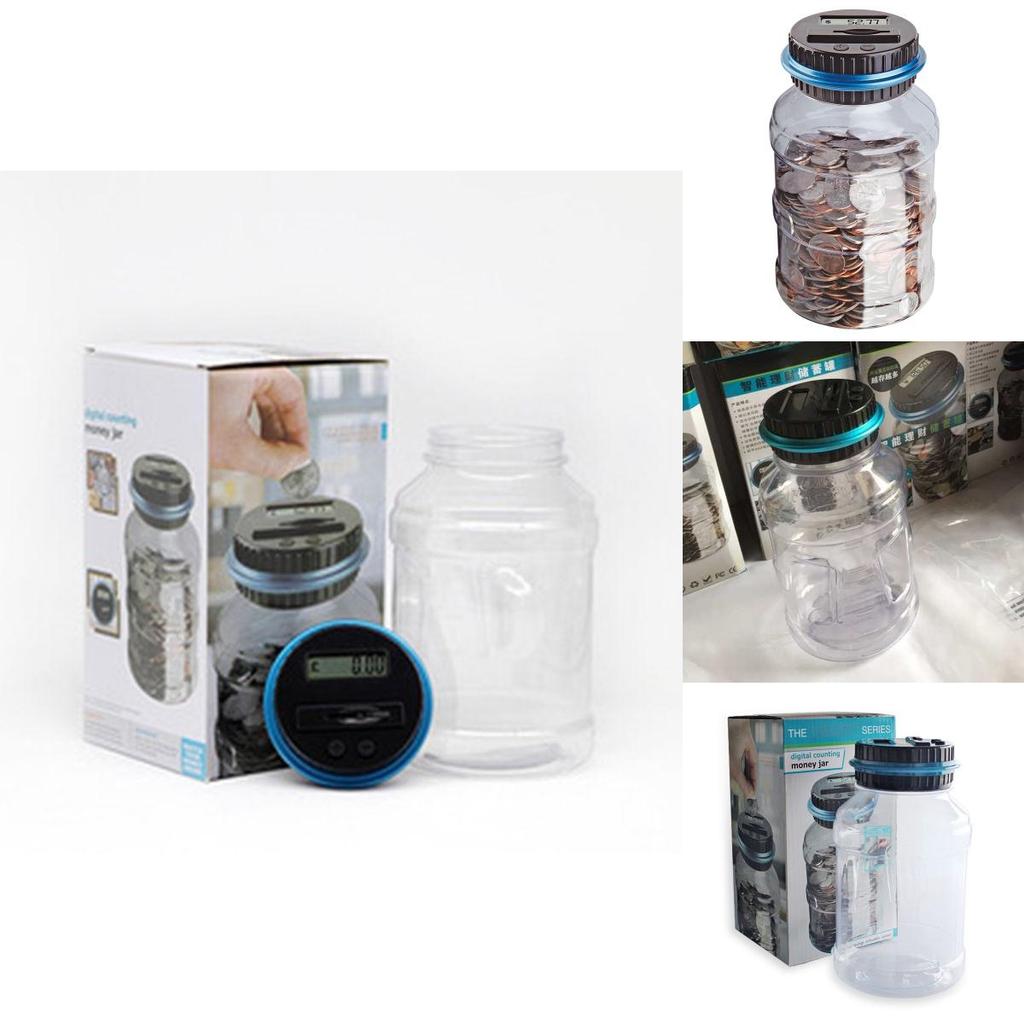 Benutzerfreundlicher elektronischer Münzsortierer mit LCD-Anzeige, perfekt zur Verfolgung von Ersparnissen