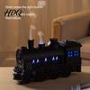 Regalo di Natale per Donna Diffusore di Aroma Treno Vintage da 300 ml Umidificatore Locomotiva a Vapore con Telecomando e LED Decorazione Carina Luce per Cameretta 2 Nebbie