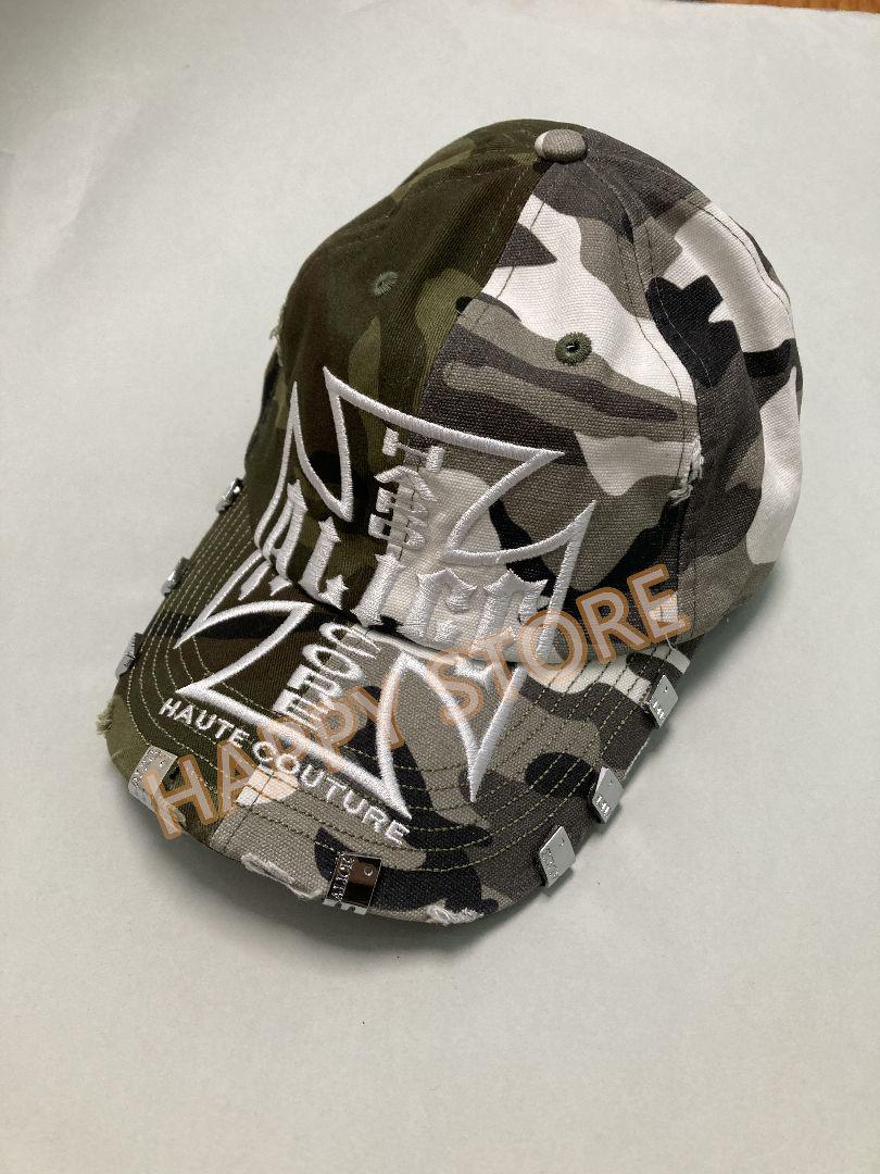 

[USED] Alice Hollywood Camouflage Embroidered Logo Cap