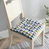 Thickened Cotton Linen Square Cushion for Office, Dining, or Student Chairs