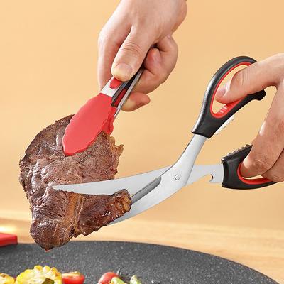 1 pz Forbici Coreane per Barbecue Forbici da Barbecue Rimovibili Set Pinze da Barbecue Forbici da Cucina Acciaio Inossidabile Smontaggio Facile Da Lavare
