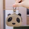 Creative Red Panda Bags Charm Cute Print Bluetooth Headset Case Premium Waist Key Bags Delicate Compact Lychee-pattern Mini Bags