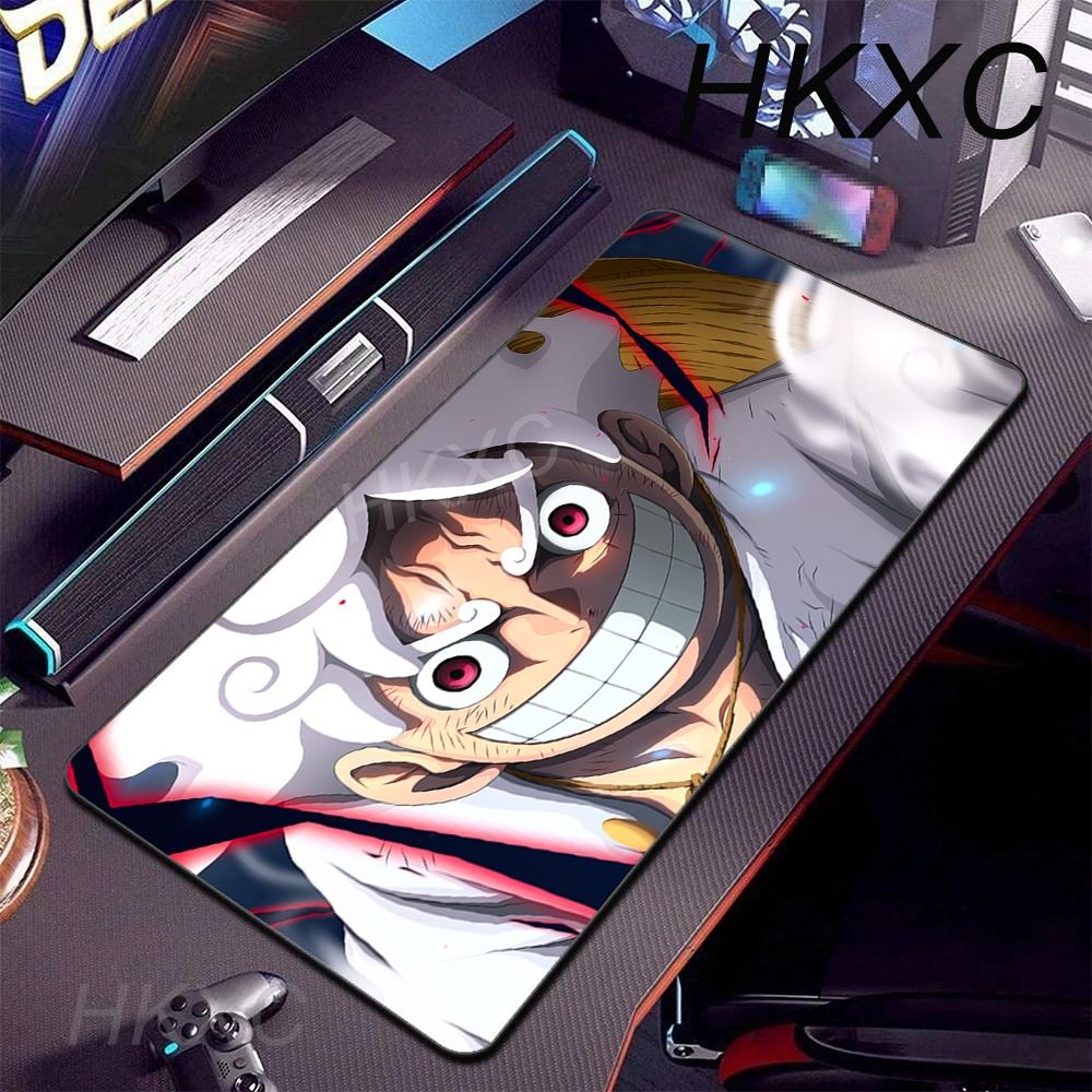 XXL Mouse Pad Computer Mousepad Non-slip Gamer Keyboard Pad One Piece Luffy Gear5 Mausepad Keyboard Pads Design Desk Mat Carpet