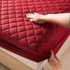 Waterproof Quilted Mattress Protector with Small Checkered Design