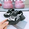 Autumn and Winter New Fashion Children's Shoes Fleece Thermal Casual Shoes Girl Flashing Light Classmate