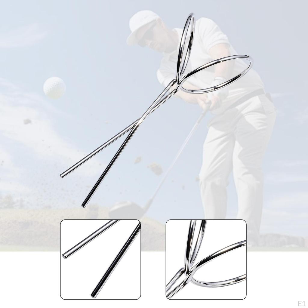 Golf Ball Retriever Clip Training Collector Yard Portable Metal Outdoor Gifts Picker