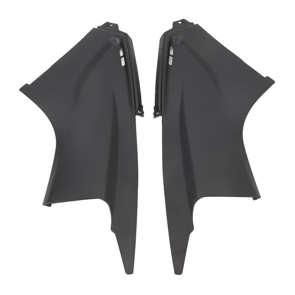 1 Pair Motorcycle Side Air Duct Cover Fairing Insert Black Left Right Fairing Deflector Cover for YZF R6 2003 to 2005