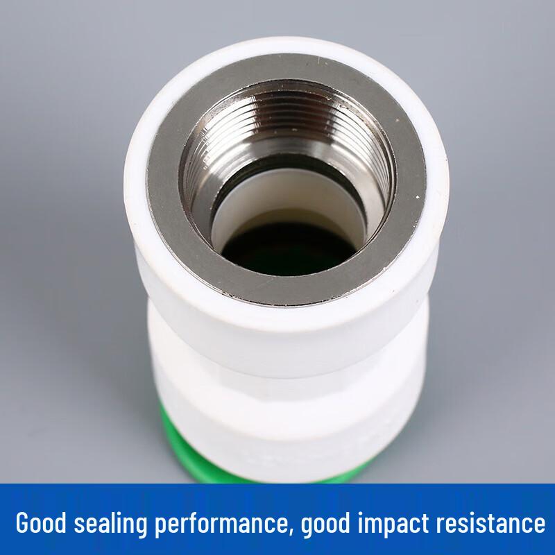 PPR Quick-Connect Straight Pipe Connector