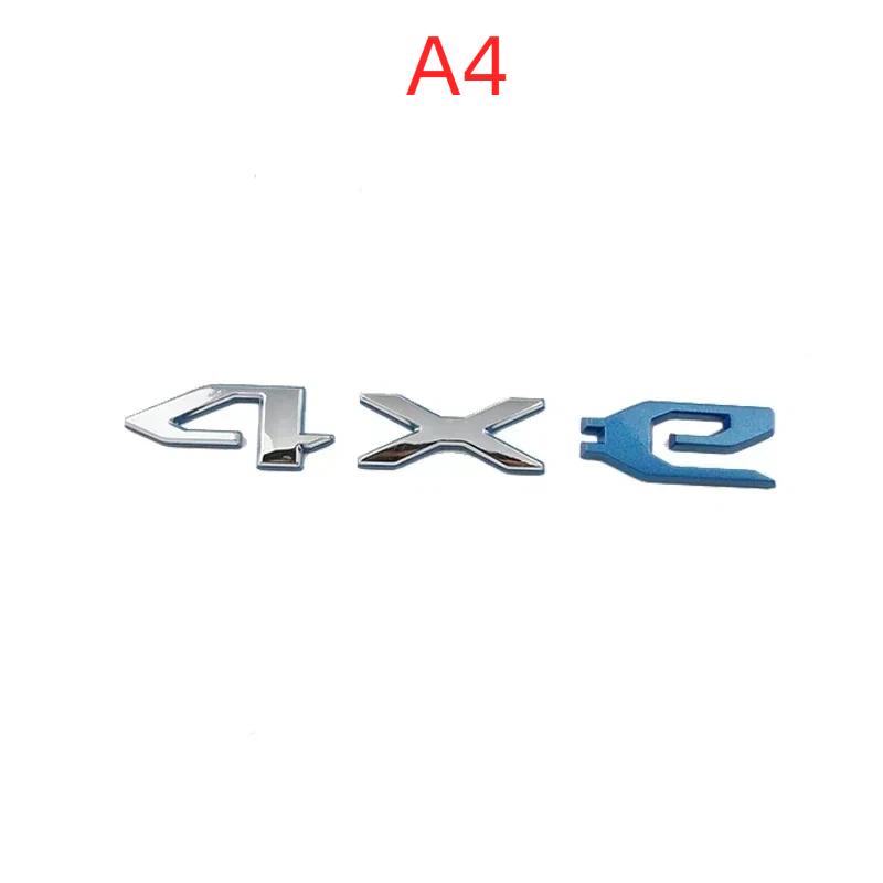 ABS Car Side Body Rear Tail Trunk Sticker for 4XE Logo Badge Grand Cherokee Wrangler Renegade Compass JK Patriot Accesories
