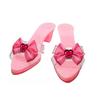 1 Pair High Heels Pretend Play House Games Girl Princess  Shoes Cosplay Prop For Stage Masquerade Special Occasion Decor