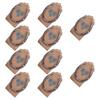 10pcs Horseshoe Keychain Vintage Metal Retro Gift Wedding Decor Lightweight Bag Charm Tree Tag Packaging