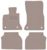 Beige Velour Floor Mats For: BMW 5 GT F07 Liftback (2009-2017)
