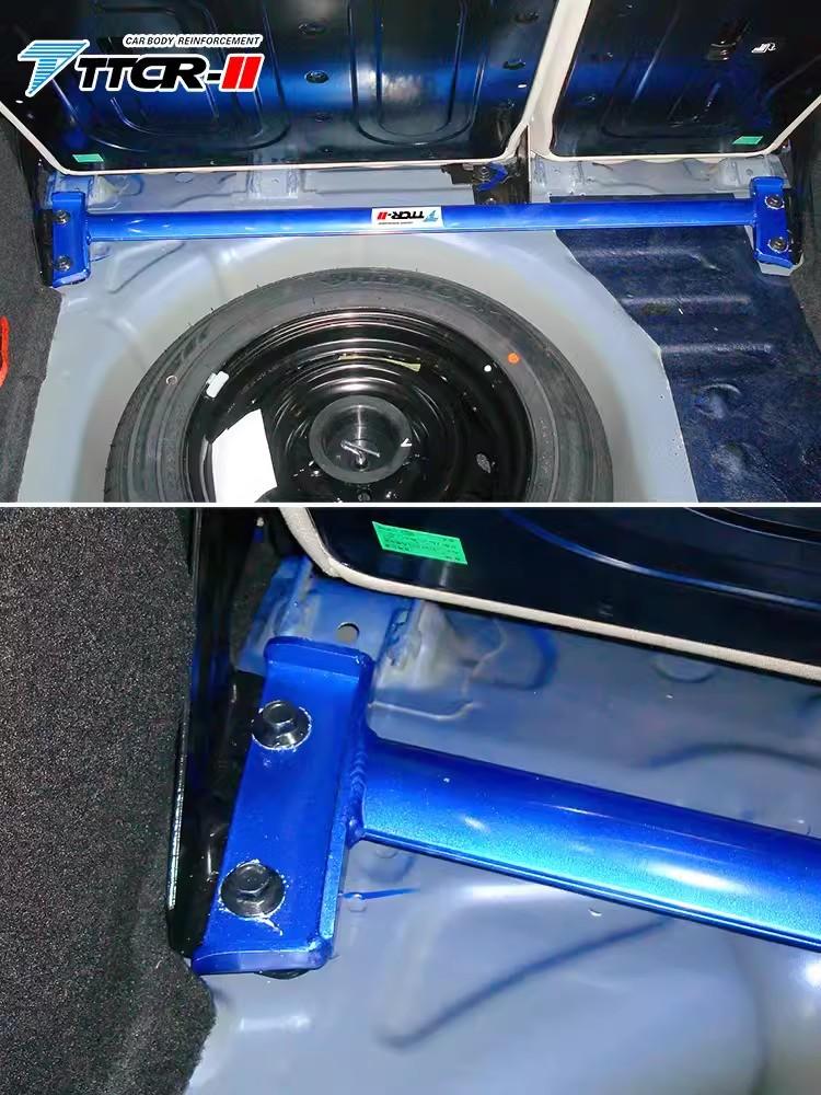 For Ford Carnival Front Strut Bar Tower Brace Arm Upper Shock for Mazda 2 2009-2015 Sway Bars Accessories Stability Shaft