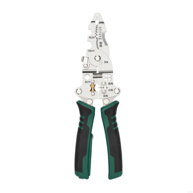 

Accuracy Engineered Electrical Tool 3 in 1 Cable Stripper Cutter Voltages Detectors High Carbon Steel Blade for Wiring Safety China Mainland