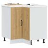 VidaXL Armoire d'angle de cuisine Lucca chêne artisanal, armoire d'angle, meuble d'évier d'angle,, meuble d'angle 853756