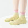 4Pairs/Set Kids Candy Socks Summer Mesh Thin Cotton Socks Sweet Cute Soft Cozy Breathable Socks For Girls