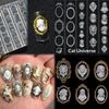 1Pcs 3D Baroque Angel Silicone Nail Mold Nail Art Diy Tool Stamping Plates Manicure Templates For Home Craft