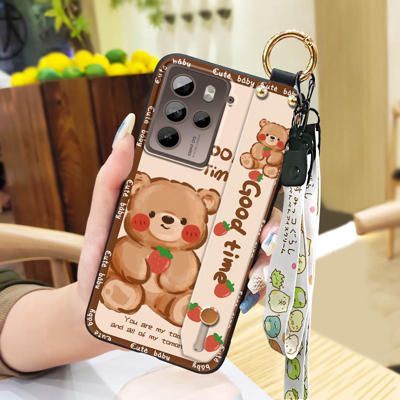 Waterproof Silicone Phone Case For HTC U23 Pro/U23 Anti-dust Wristband Phone Holder Shockproof Dirt-resistant Kickstand