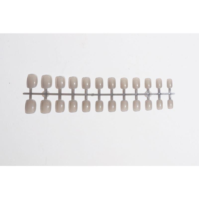 Kurzer runder Kopf Kleine Kinder Falsche Nägel Niedlicher und kleiner Nailart-Patch Ohne Versiegelungsstreifen Nagelstück Falscher Nagel Fertigprodukt