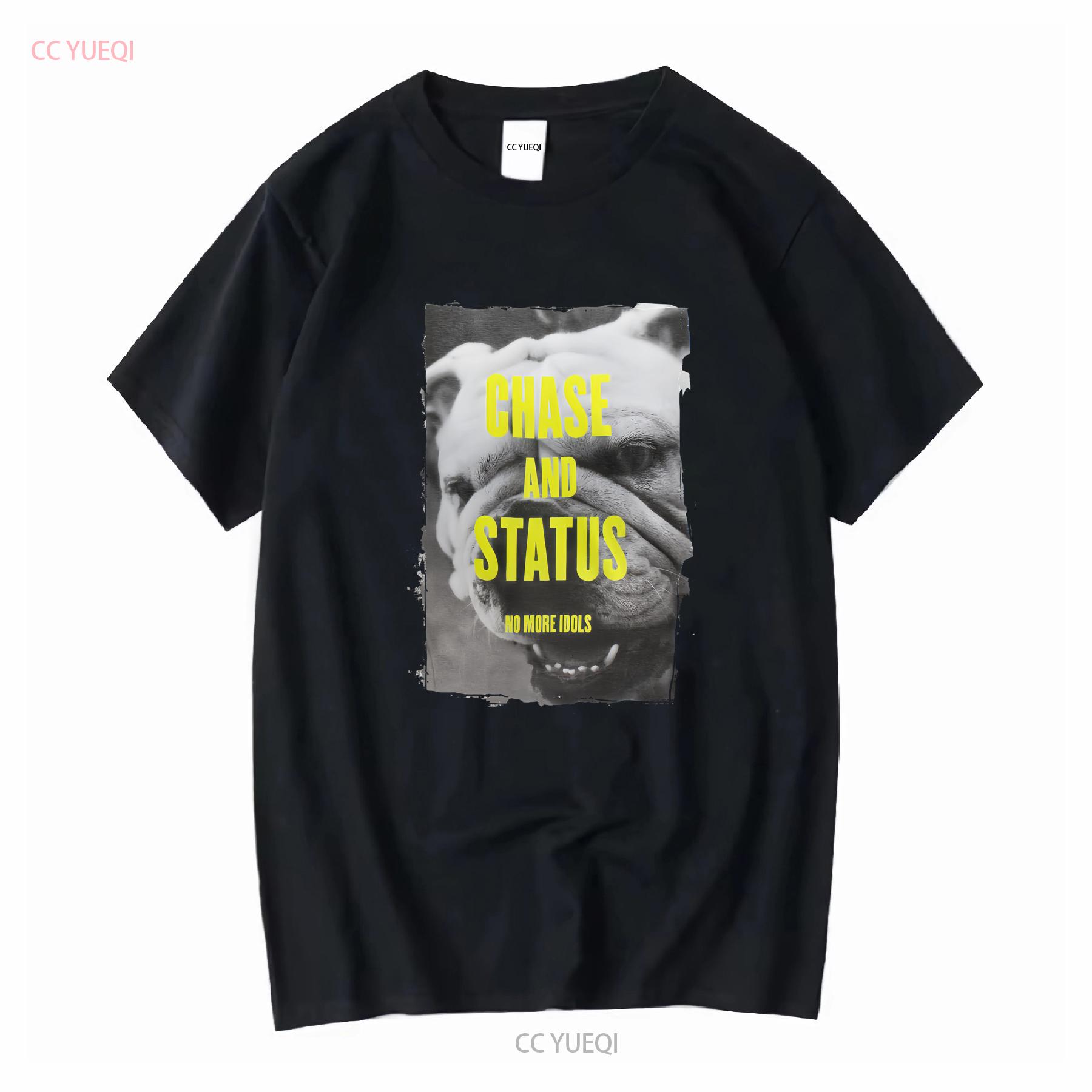 ZheXiong TEE Chase And Status No More Idols Zacht T-shirt lange mouwen vintage Gewassen streetwear Uitgerekt designer kleding Veelzijdige mode 4XL