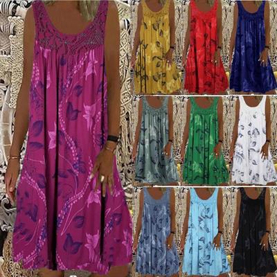 2023 European & American Off-Shoulder Lace Camisole Dress