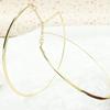 Silver Color Big Circle 304 Stainless Steel Pendant Neck Ring Necklace - Fashionable Torque Statement Jewelry Findings