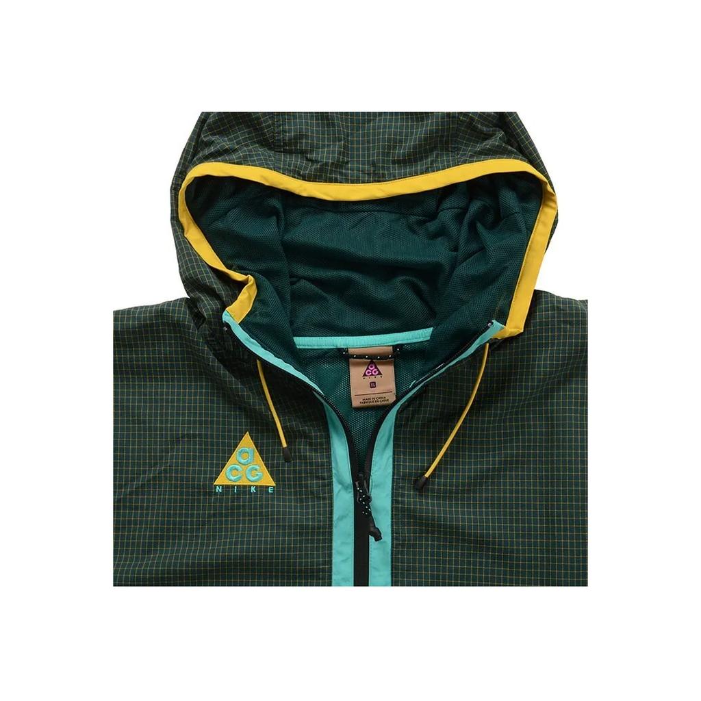 Nike Colorblock Hooded Half-Zip Long Sleeve Jacket Men Outerwear Dark-Blue 931907-375