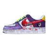 Air Force 1 07 'Joker' Ano do Dragão Edição Limitada Tênis de Skate Masculino Roxo Amarelo Vermelho CW2288-111(equipe25-)