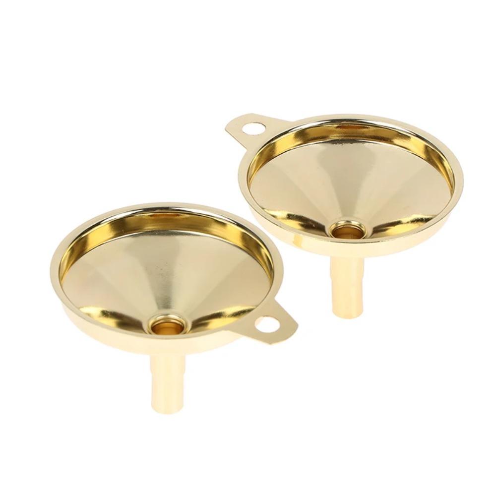 Mirror Polishing Oil Funnel 304 Stainless Steel Wine Funnel Kitchen Funnels  Filling Small Bottles