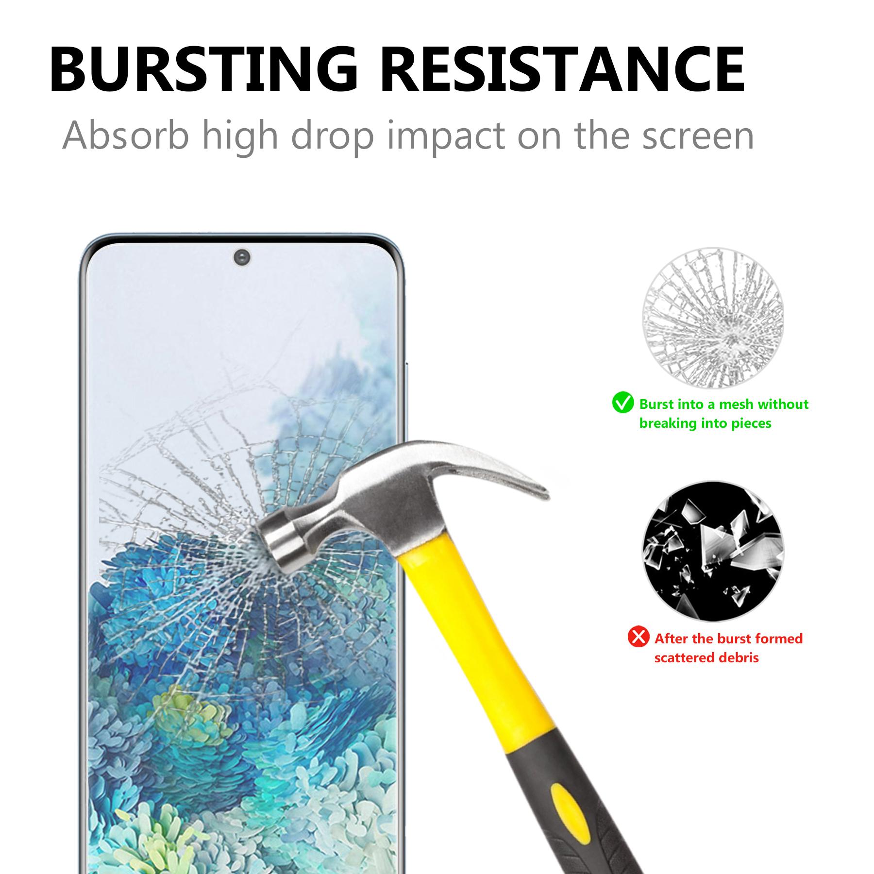 

For Samsung Galaxy S21 FE 5G Anti-explosion 2.5D 9H Arc Edge Tempered Glass Guard Ultra Clear Screen Protector Type A