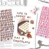 3D Dynamic Letter & Number Journal Stickers for DIY Projects