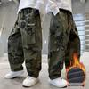 Boys' Camouflage Cargo Pants - Spring/Autumn 2025 Casual Trend