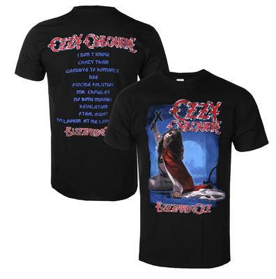 Ozzy Osbourne Grafik Baumwoll-T-Shirt Unisex Männer Frauen Sommer Kurzarm Mode Top Lässig Vintage Modemarke Alltags-Tee