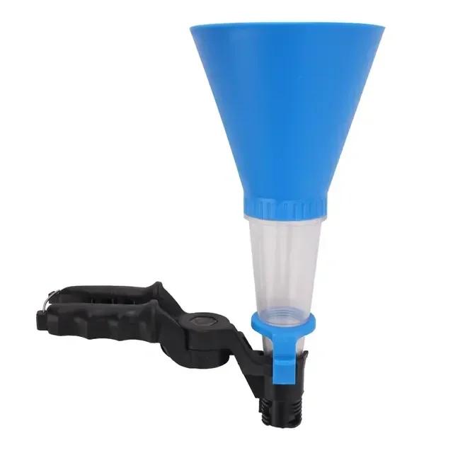 Universal Engine Oil Filling Funnel Set Plastic Adjustable Adapters Change Equipment Car Refueling Accessories Tool