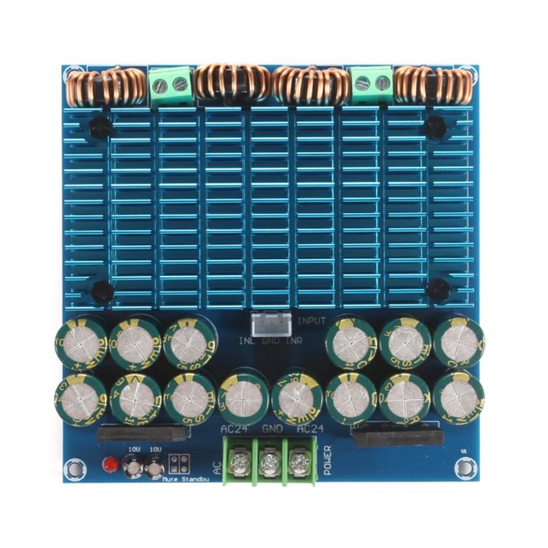 HiFi 840W Total Output Stereo Amplifier Module for Audiophiles with Double Chip Designs for High End Audiophiles Setups