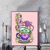 Disney Diamond Painting Rapunzel Teacup Theme Art Painting Cartoon 5D Diamond Cross Stitch Mosaic Home Decor Gift