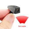 2-piece Set Of Universal Car Windshield Washer Nozzles—easy To Install, Adjustable Spray Angle, And Includes Protective Covers