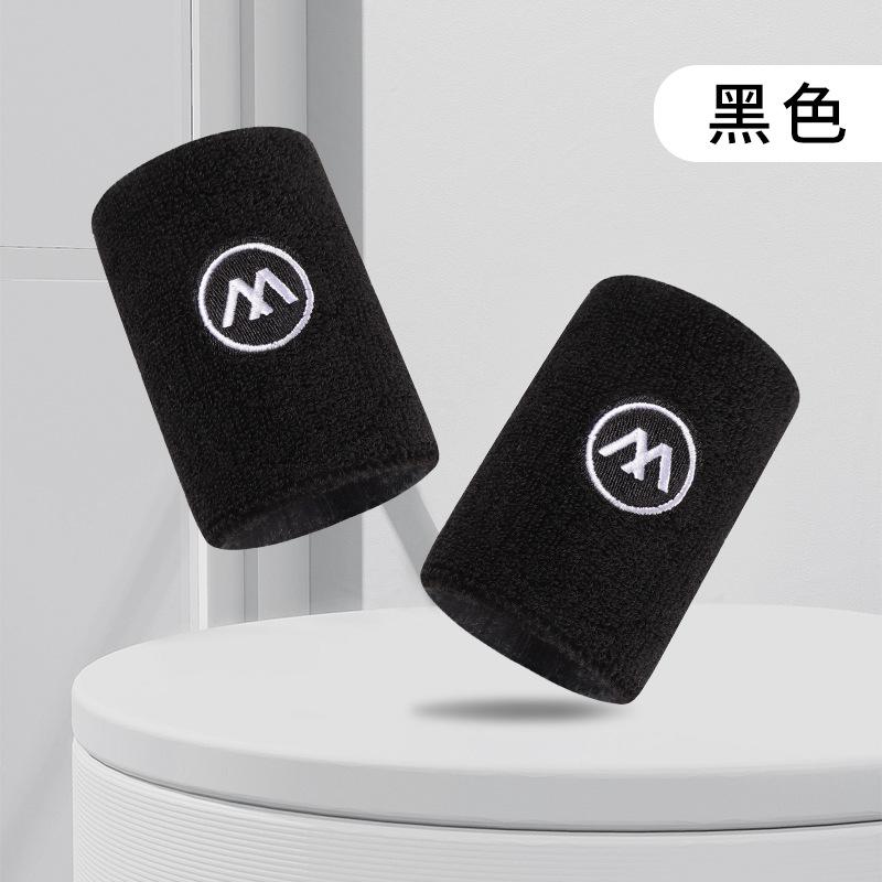 Sports Headbands Basketball Towel Wrist Wraps Sweat Absorbing Wrist Wraps for Running Soccer Yoga Hair Bands Wrist Wraps