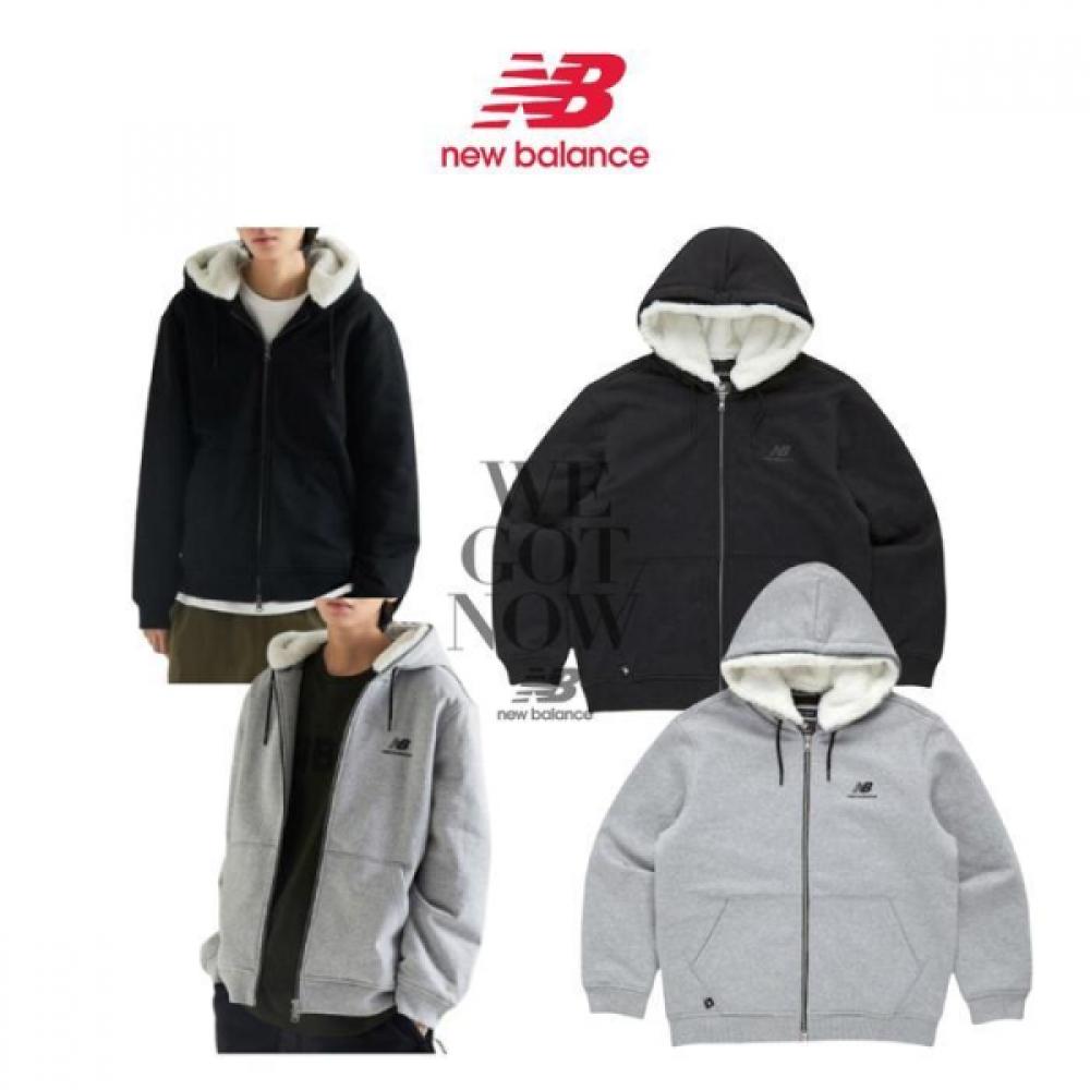 

New Balance Unisex Fur Hooded Padded Jumper Nbnqc42853 blacks/95